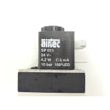 airtec M 07 520-HN Magnetventil mit 2 x SP 011 Magnetspulen 24V 4,2W