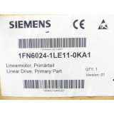 Siemens 1FN6024-1LE11-0KA1 Linearmotor / Primärteil SNJFMC1044532 - ungebraucht