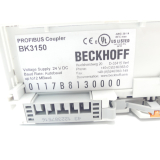 Beckhoff BK3150 PROFIBUS-Compact-Buskoppler SN: 0117B8130000