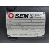 SEM MT30Z4-85 Ferrite Brushed DC Servomotor SN:G04109