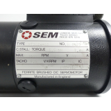 SEM MT30Z4-85 Ferrite Brushed DC Servomotor SN:H6553