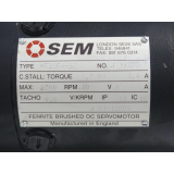 SEM MT30F4-52 Ferrite Brushed DC Servomotor SN:J13270