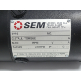 SEM MT30Z4-85 Ferrite Brushed DC Servomotor SN:L9832