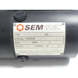 SEM MT30Z4-85 Ferrite Brushed DC Servomotor SN:J20863