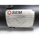 SEM MT30U4-57 Ferrite Brushed DC Servomotor SN:J2514