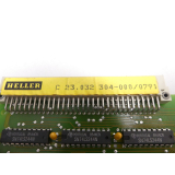 Heller SBUS 40 Steuerkarte C 23.032 304-000/0791 / 20.002 596-2